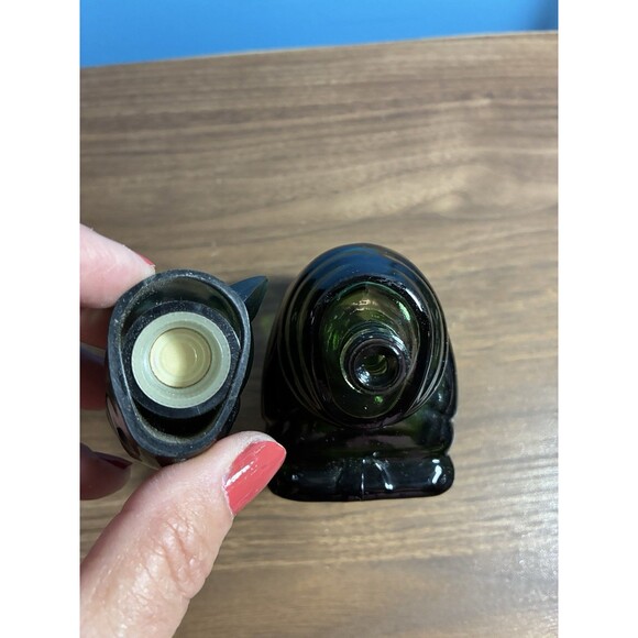 Vintage Avon Big Game Rhino Decanter After Shave Empty No Box Green - Picture 7 of 11